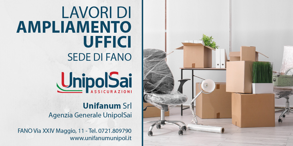 lavori di ampliamento ufficio agenzia di Fano